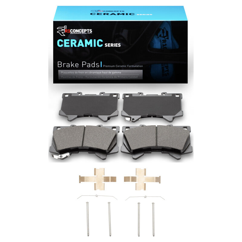R1 Concepts R1 22-25 Lexus LX600 Front Ceramic Pads & Hardware Kit