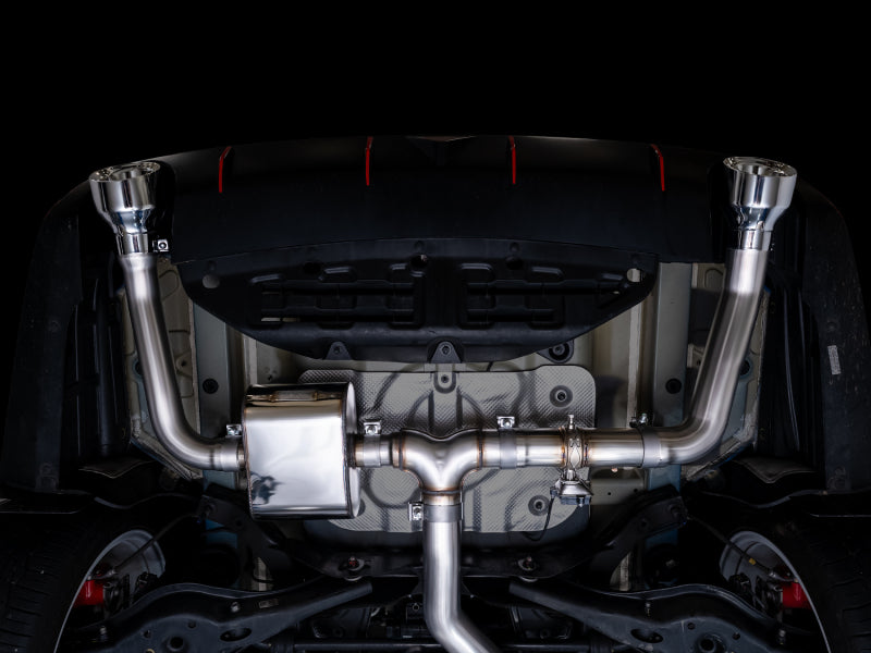 AWE Tuning 22-26 Hyundai Elantra N SwitchPath Cat-Back Exhaust - Chrome Silver Tips