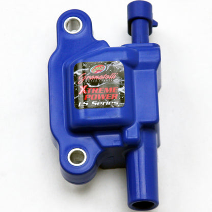 Granatelli Motor Sports Granatelli 05-13 GM LS1/LS2/LS3/LS4/LS5/LS6/LS7/LS9/LSA Extreme Coil Packs - Blue (Single)