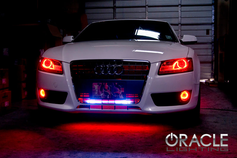 ORACLE Lighting Oracle 07-13 Audi A5 LED Headlight Halo Kit - Red