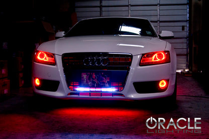 ORACLE Lighting Oracle 07-13 Audi A5 LED Headlight Halo Kit - Red