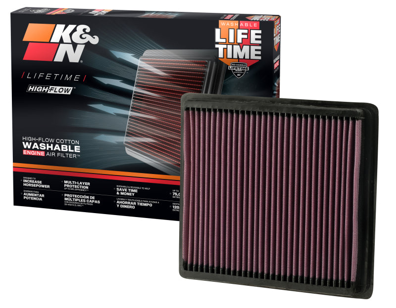 K&N Engineering K&N Replacement Air Filter CHRYSLER SEBRING 2.0L-L4; 2007
