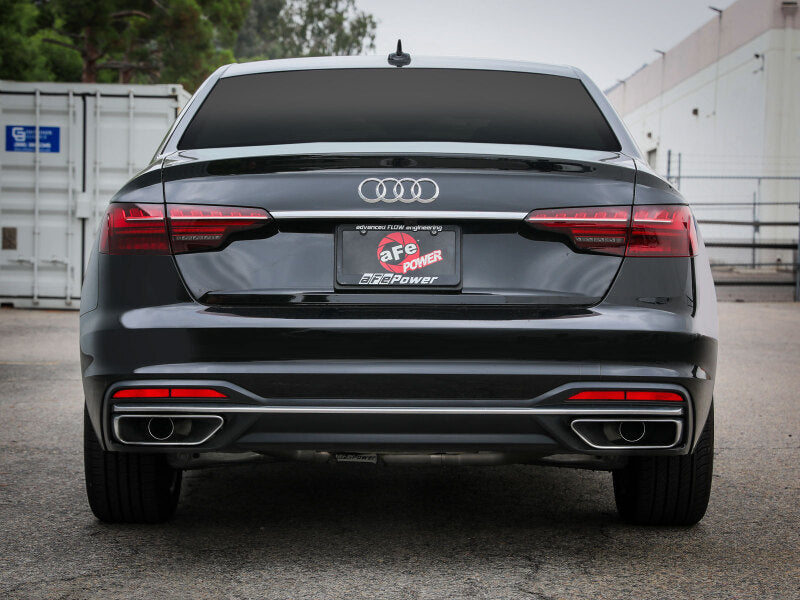 aFe 20-21 Audi A4 L4-2.0L (t) MACH Force-Xp 3in to 2-1/2in 304 SS Axle-Back Exhaust System