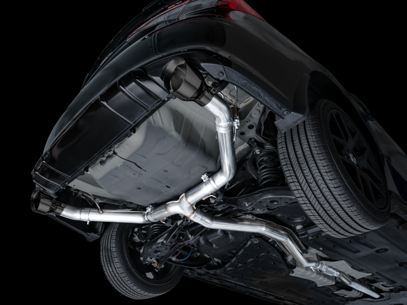 AWE Tuning 22+ Honda Civic Si/Acura Integra Track Edition Cat-Back Exhaust - Dual Diamond Black Tips