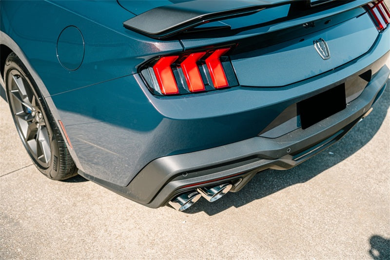 CORSA Performance Corsa 24+ Ford Mustang Dark Horse 5.0L 3in Dual Rear Exit Axle-Back w/Twin 4.5in Polish Slash Tips
