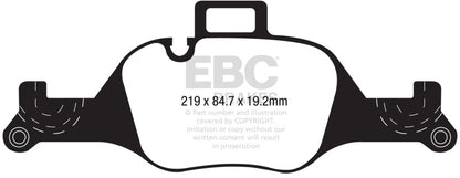 EBC 2022 BMW 430 Gran Coupe G26 2.0T Front Bluestuff Brake Pads