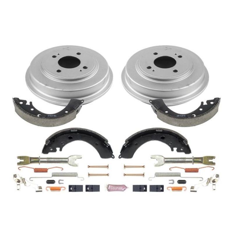 PowerStop Power Stop 2001 Honda Civic Coupe Rear Autospecialty Drum Kit