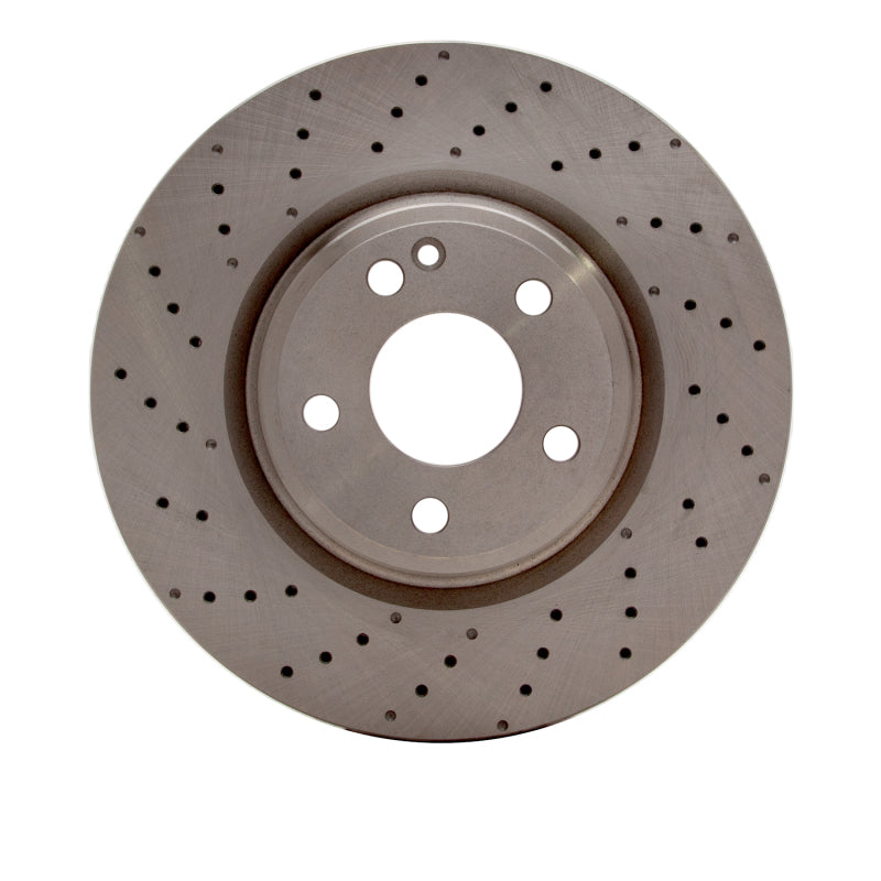 DFC 14-20 Infiniti QX30 Front Drilled Brake Rotor