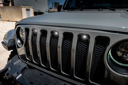 ORACLE Lighting Oracle Pre-Runner Style LED Grille Kit for Jeep Wrangler JL - White