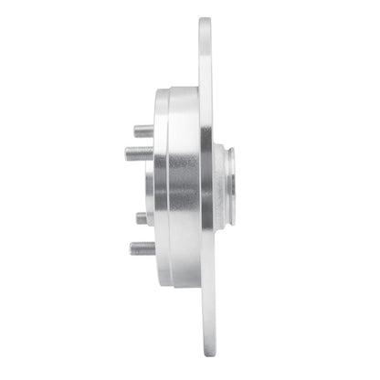 R1 Concepts R1 84-87 Nissan Maxima Rear Left Drilled & Slotted Silver Brake Rotor