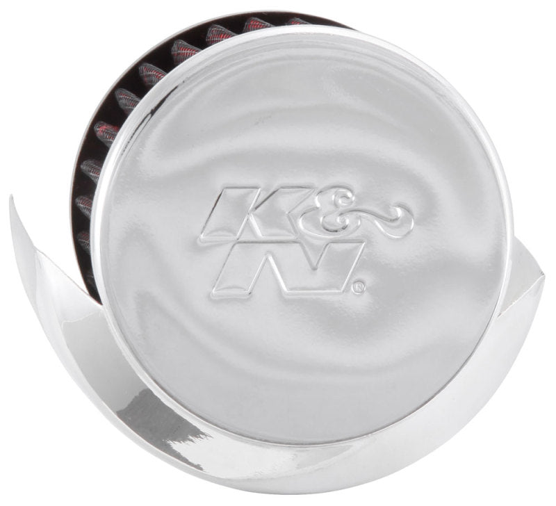 K&N Engineering K&N 1.375in Flange ID x 3in OD x 2.5in Height Clamp On Crankcase Vent Filter