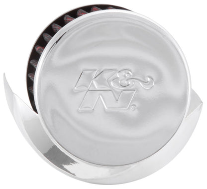 K&N Engineering K&N 1.375in Flange ID x 3in OD x 2.5in Height Clamp On Crankcase Vent Filter