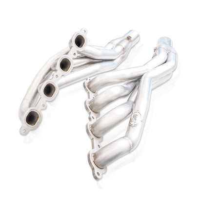 Stainless Works 2019+ Chevrolet Silverado 5.3/6.2 Catted Headers 1-7/8in Primaries 3in Leads X-Pipe