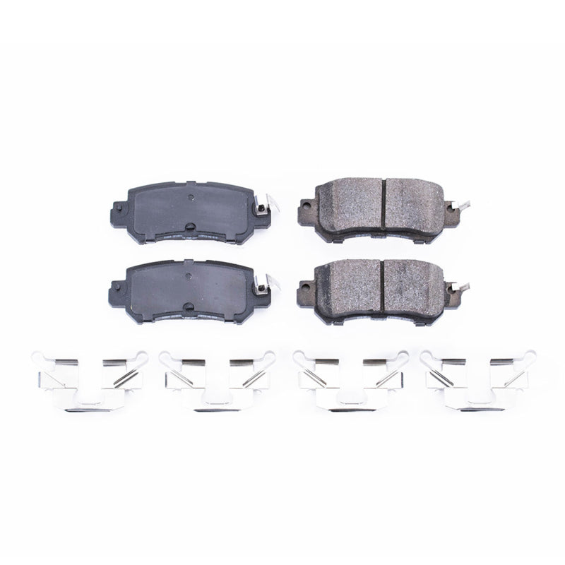 PowerStop Power Stop 16-18 Mazda CX-3 Rear Z17 Evolution Ceramic Brake Pads w/Hardware