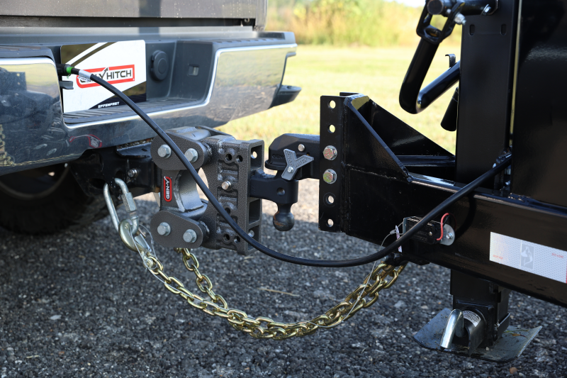 GEN-Y Hitch Gen-Y The Boss Torsion-Flex 2.5in Shank 5in Drop 10K Hitch w/GH-031 Dual-Ball/GH-032 Pintle Lock