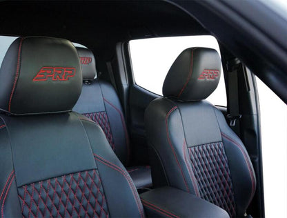 PRP Seats PRP 16-23 Toyota Tacoma Front Seat Covers (Pair) - Black/Navy Blue