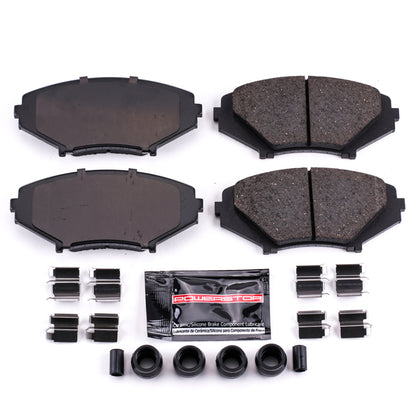 PowerStop Power Stop 04-11 Mazda RX-8 Front Z23 Evolution Sport Brake Pads w/Hardware
