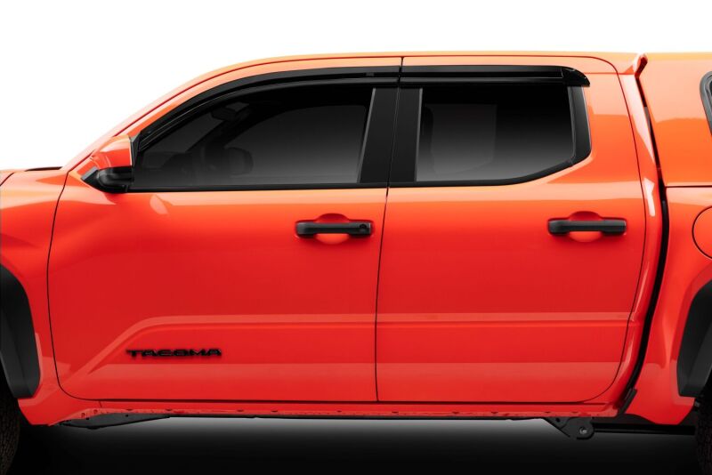 Husky Liners 2024 Toyota Tacoma DC Ventvisor Low Profile (4pc) - Smoke
