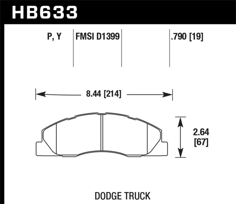 Hawk Performance Hawk Super Duty Street Brake Pads