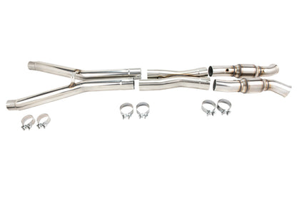 Kooks Headers Kooks 09-13 Chevy Corvette C6 LS2/LS3 6.0L/6.2L 3in x 3in GREEN Cat SS X-Pipe Kooks HDR Req