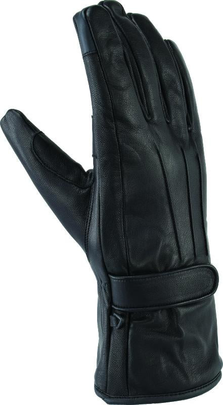 Kuryakyn Leather By River Road Taos Cold Weather Gloves Black - Small