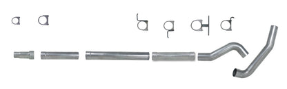 Diamond Eye Performance Diamond Eye KIT 5in Catback MFLR RPLCMENT PIPE Single AL: 94-97 FORD 7.3L F250/F350 PWRSTROKE