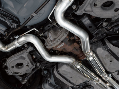 AWE Tuning 18-23 S550 Mustang GT SwitchPath Exhaust - Diamond Black Tips