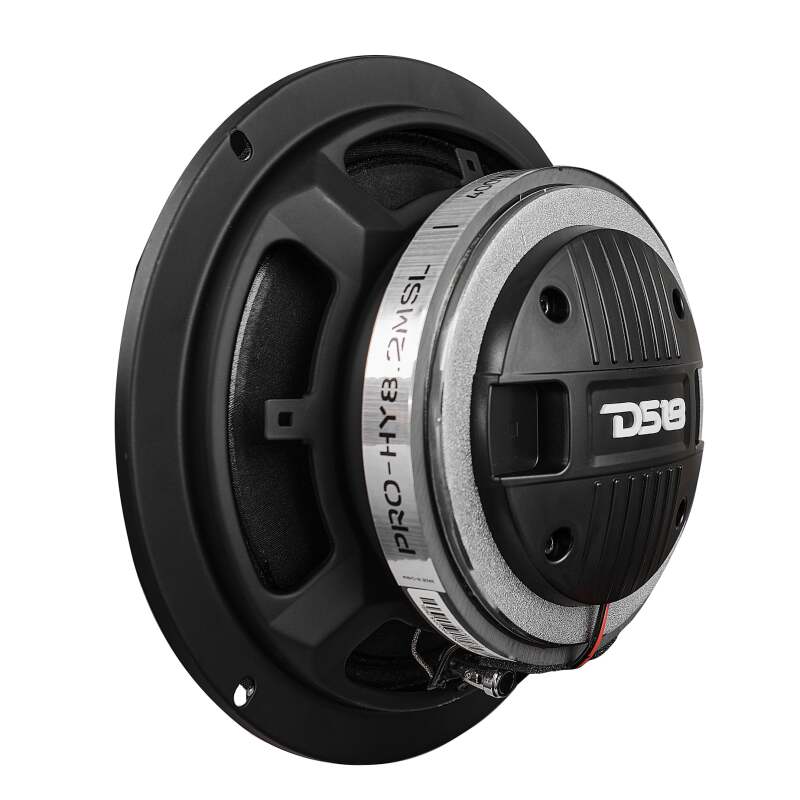 DS18 8in 200 Watts RMS 2 ohm Mid-Range Loudspeaker Shallow Grill Included