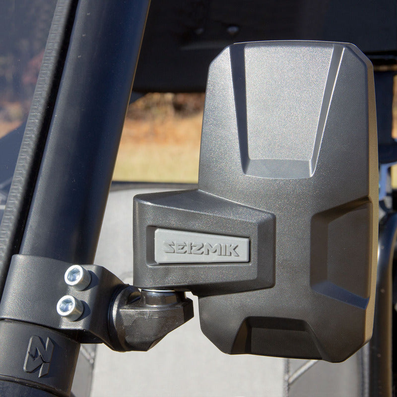 Seizmik 01+ A Cat/ Hon/JD/ Kaw/ Pol/ Suz/ Yam Embark Sideview Mirror - 1.75 in. Clamp Pair