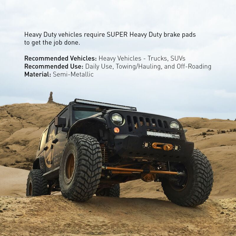 R1 Concepts R1 15-19 Ford Transit-250 Rear Super Duty Brake Pads