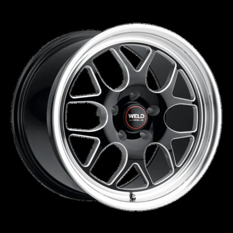 Weld Solana Drag 20x10 / 6x135 BP / ET38 / 6.99in BS / 87.1 Dia - Gloss Black MIL Wheel