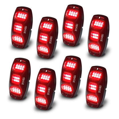 ORACLE Lighting Oracle Underbody RGB+W Wheel Well Rock Light Kit - 8 PCS - ColorSHIFT
