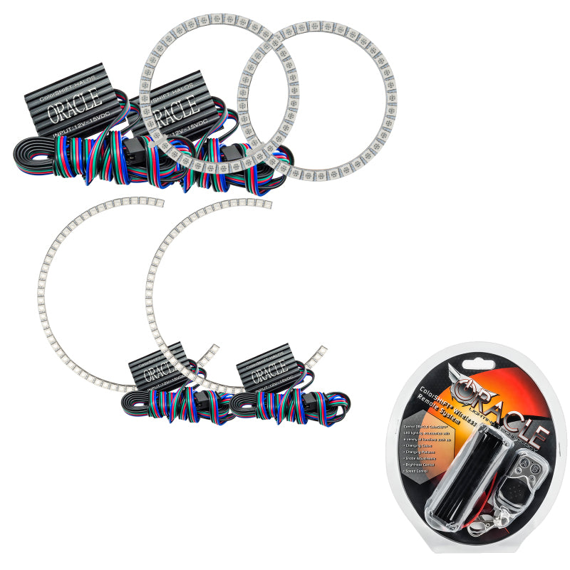 ORACLE Lighting Oracle Infiniti G37 Coupe 08-10 Halo Kit - ColorSHIFT