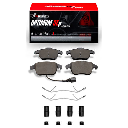 R1 Concepts R1 12-24 Audi Q3 (Mexico) Front Optimum OE Pads & Hardware Kit