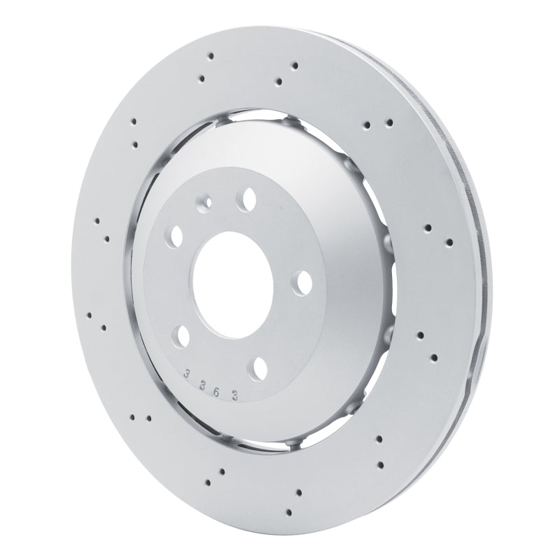 DFC 13-15 Audi RS5 Rear Drilled Hi-Carbon Alloy Geomet Coated Rotor