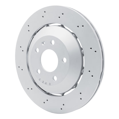 DFC 13-15 Audi RS5 Rear Drilled Hi-Carbon Alloy Geomet Coated Rotor