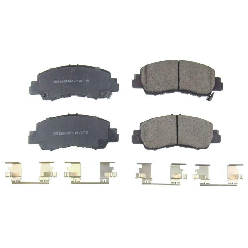 PowerStop Power Stop 2019 Mitsubishi Eclipse Cross Front Z17 Evolution Ceramic Brake Pads w/Hardware