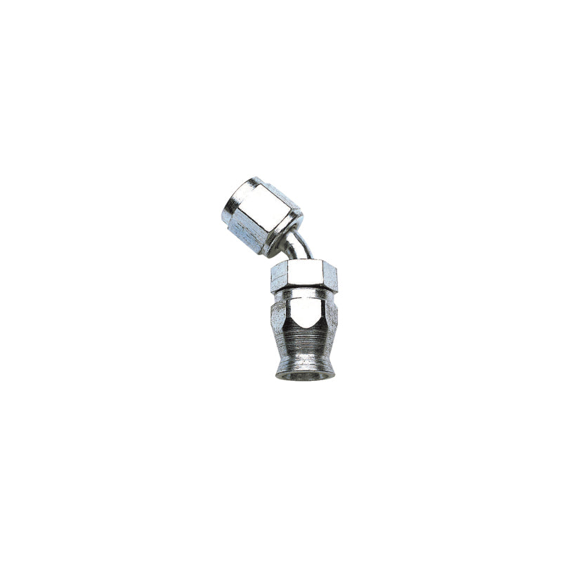 Russell Performance -8 AN Endura PowerFlex Power Steering 45 Degree Hose Ends