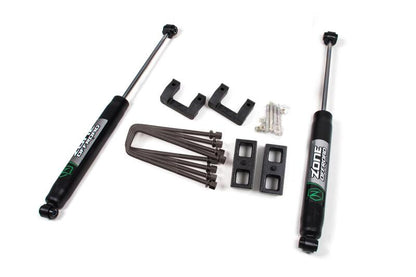 Zone Offroad 07-13 Chevy/GMC 1500 2in Torsion Bar Key Kit - Fox Shocks