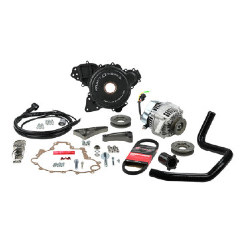 KraftWerks 22-24 Polaris RZR Turbo R 100 AMP Extreme Duty Alternator Kit