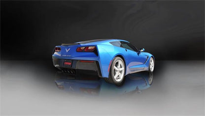 CORSA Performance Corsa 2014-2019 Corvette C7 Coupe 6.2L V8 AT/MT 2.75in Valve-Back Dual Rear Exit Black Sport Exhaust