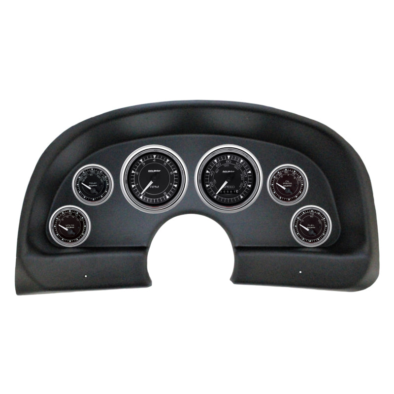 Autometer Chrono Chrome Direct Fit Dash Kit 93-02 Chevy Camaro (2 x 3-3/8in. / 4 x 2-1/16in.)