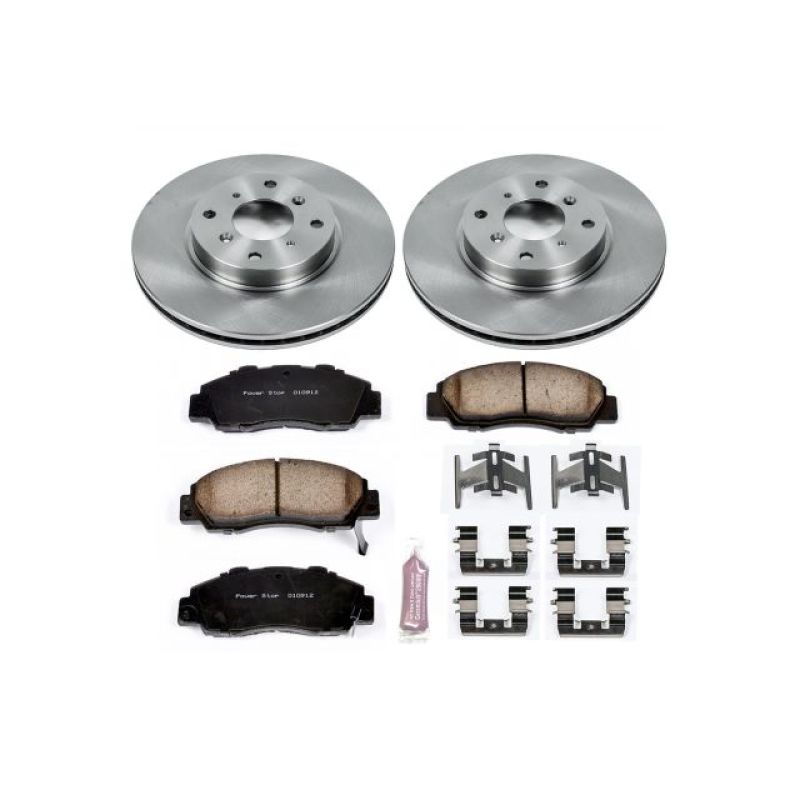 PowerStop Power Stop 93-96 Honda Prelude Front Autospecialty Brake Kit