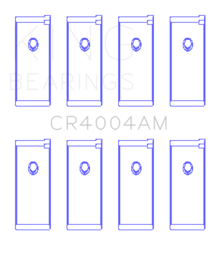 King Engine Bearings Isuzu 4Xc1/4Xc1T (Size +1.0mm) Connecting Rod Bearing Set