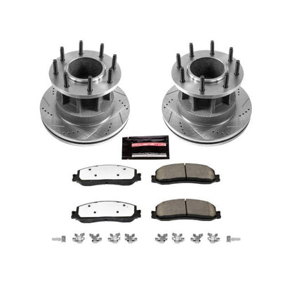 PowerStop Power Stop 2012 Ford F-350 Super Duty Front Z36 Truck & Tow Brake Kit