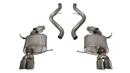 CORSA Performance Corsa 2008-2012 BMW M3 E90 Polished Sport Cat-Back Exhaust