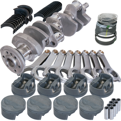 Eagle Chevy 400 3.750in Crank 6.000in H-Beam 4cc Dome 4.125in Pistons Rotating Assembly