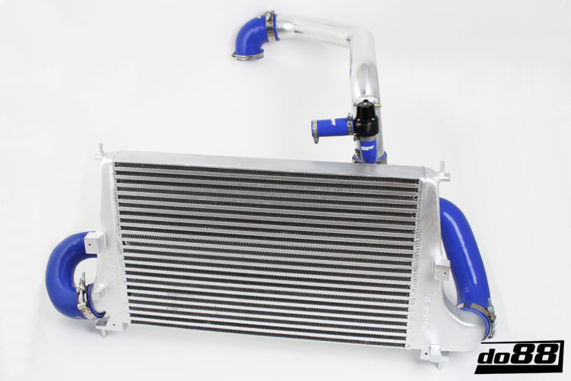 do88 02-09 SAAB 9-5 2.0T/2.3T/Aero (B205/B235) Automatic BigPack Intercooler Kit w/Blue Hoses