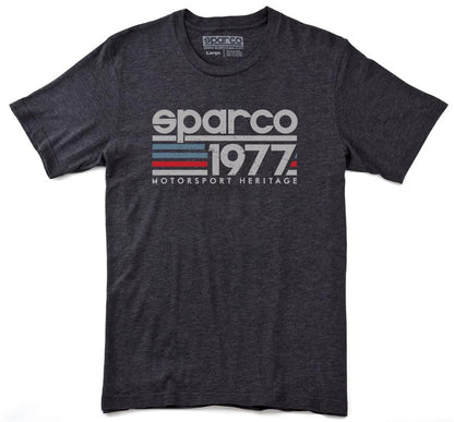 Sparco T-Shirt Vintage 77 Gry Lrg
