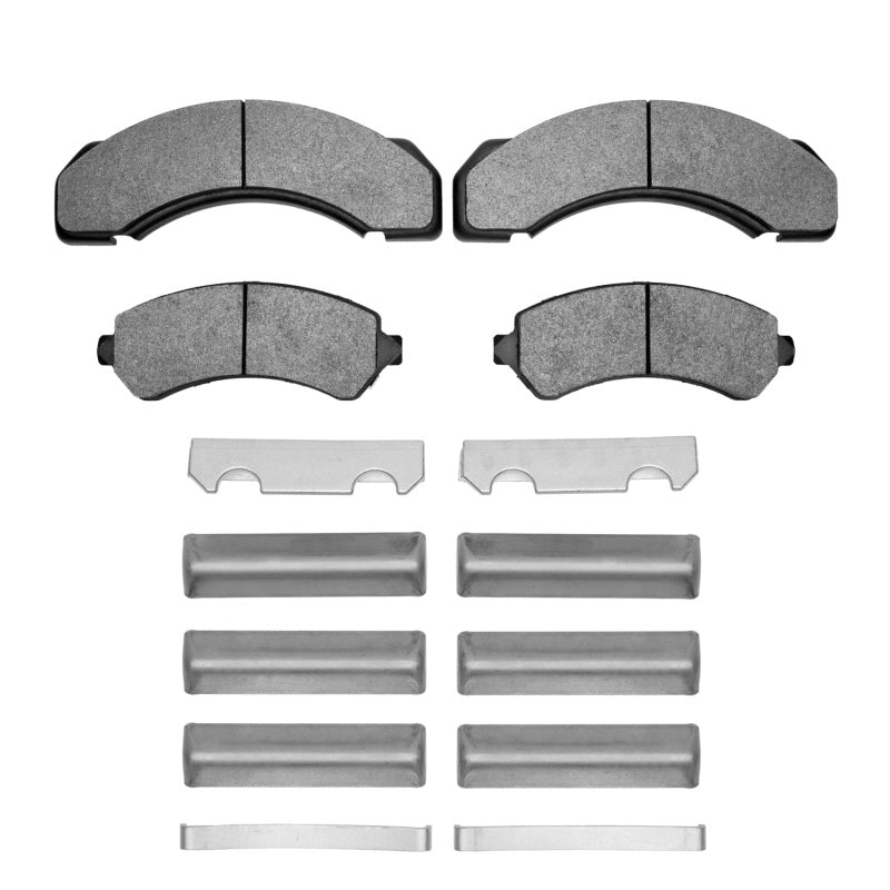 R1 Concepts R1 97-99 Chevrolet P30 Front/Rear Super Duty Pads & Hardware Kit